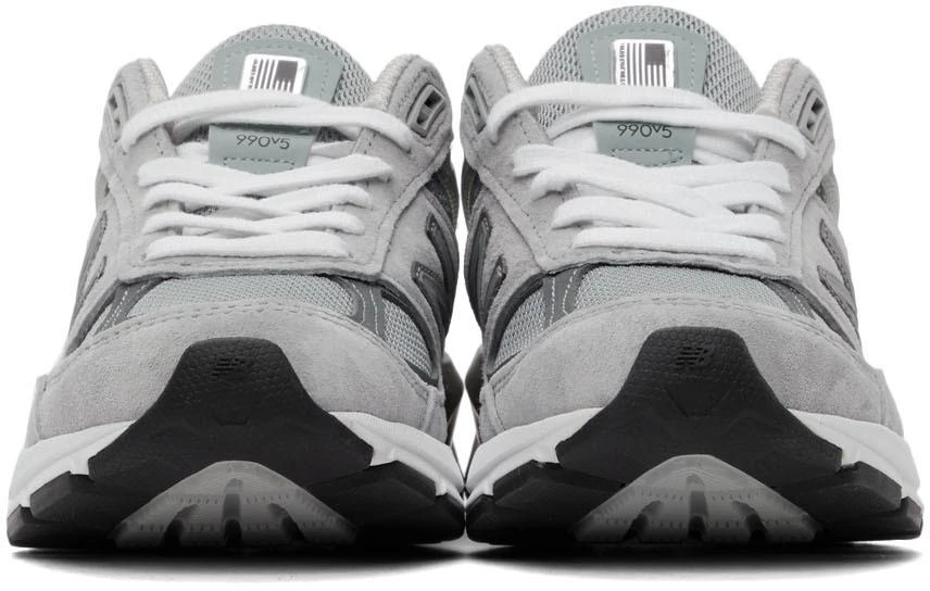 商品New Balance|Grey Made in US 990 v5 Sneakers,价格¥1598,第2张图片详细描述
