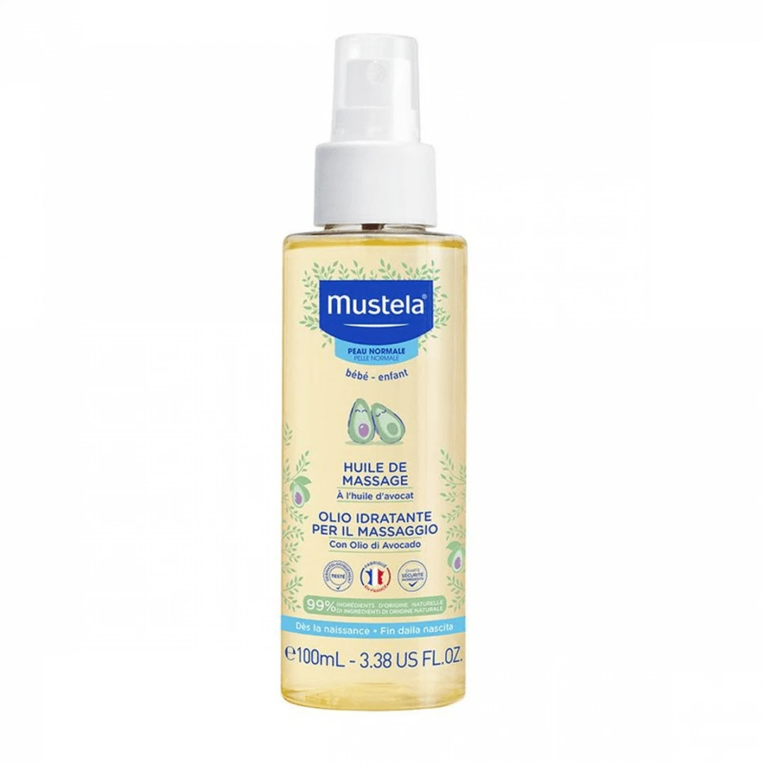 商品Mustela|Mustela妙思乐宝宝贝贝按摩油100ml 新生婴儿抚触油,价格¥151,第1张图片