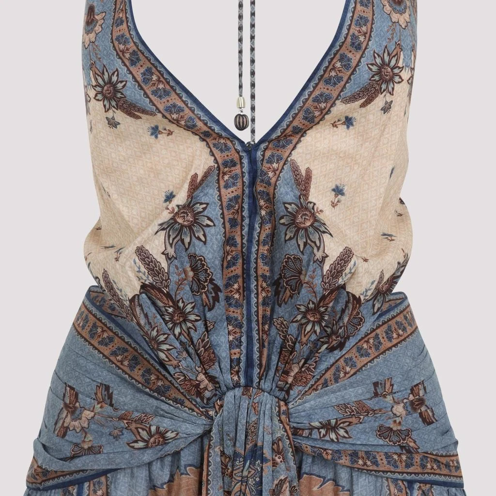 商品Zimmermann|Zimmermann Ascension Plunge Halter Maxi Dress,价格¥12298,第4张图片详细描述
