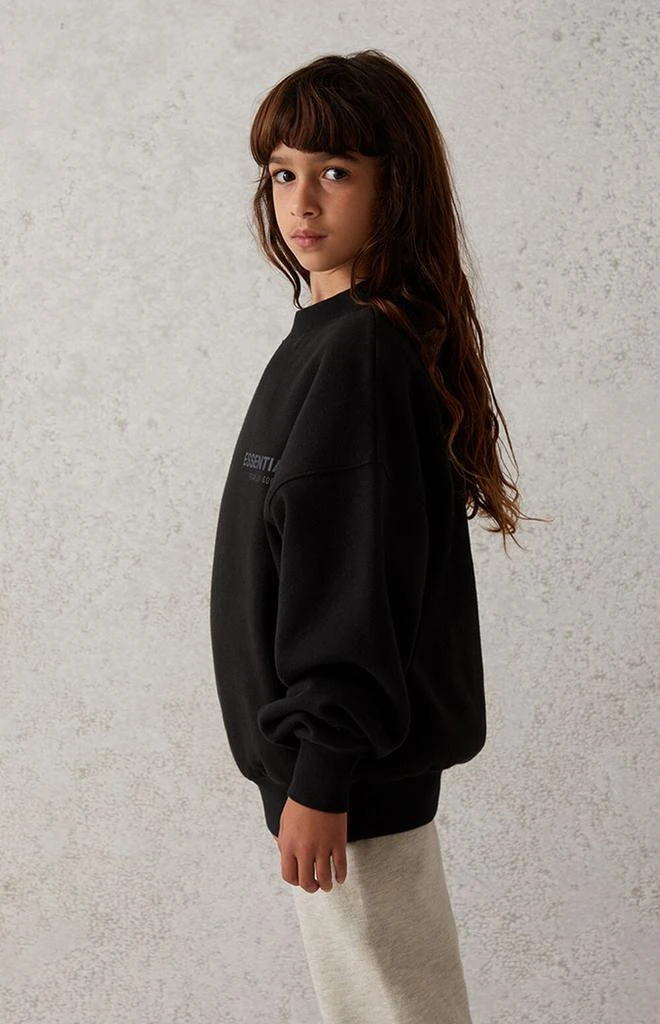 商品Essentials|Black Crew Neck Sweatshirt,价格¥207,第3张图片详细描述