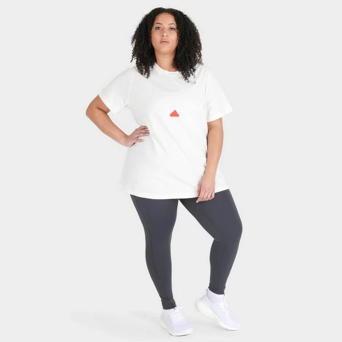 商品Adidas|Women's adidas Logo T-Shirt (Plus Size),价格¥262,第2张图片详细描述