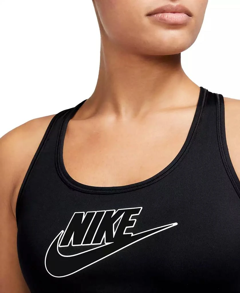 商品NIKE|Women's Swoosh Logo Medium-Support Padded Sport Bra,价格¥240,第3张图片详细描述