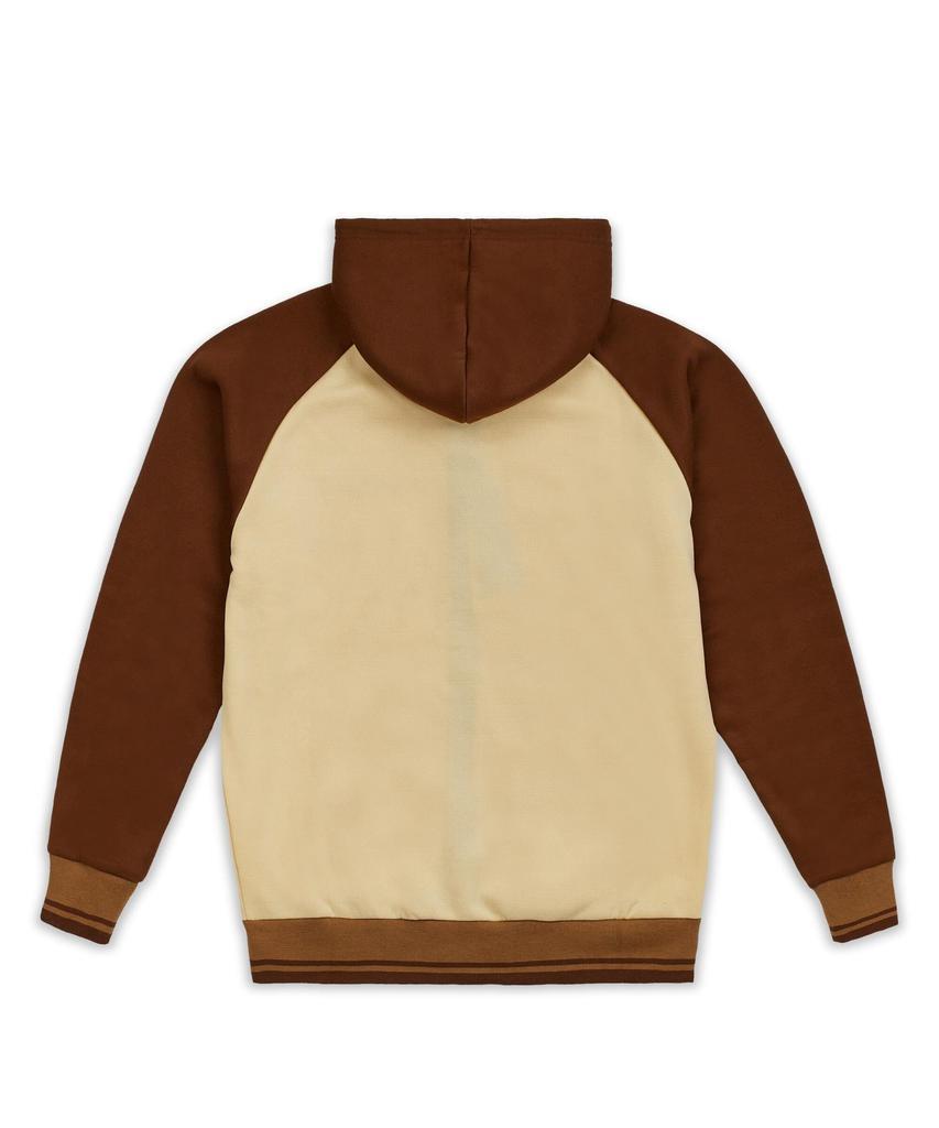 商品Reason Clothing|Basic Nash Color Block Hoodie - Brown,价格¥289,第7张图片详细描述