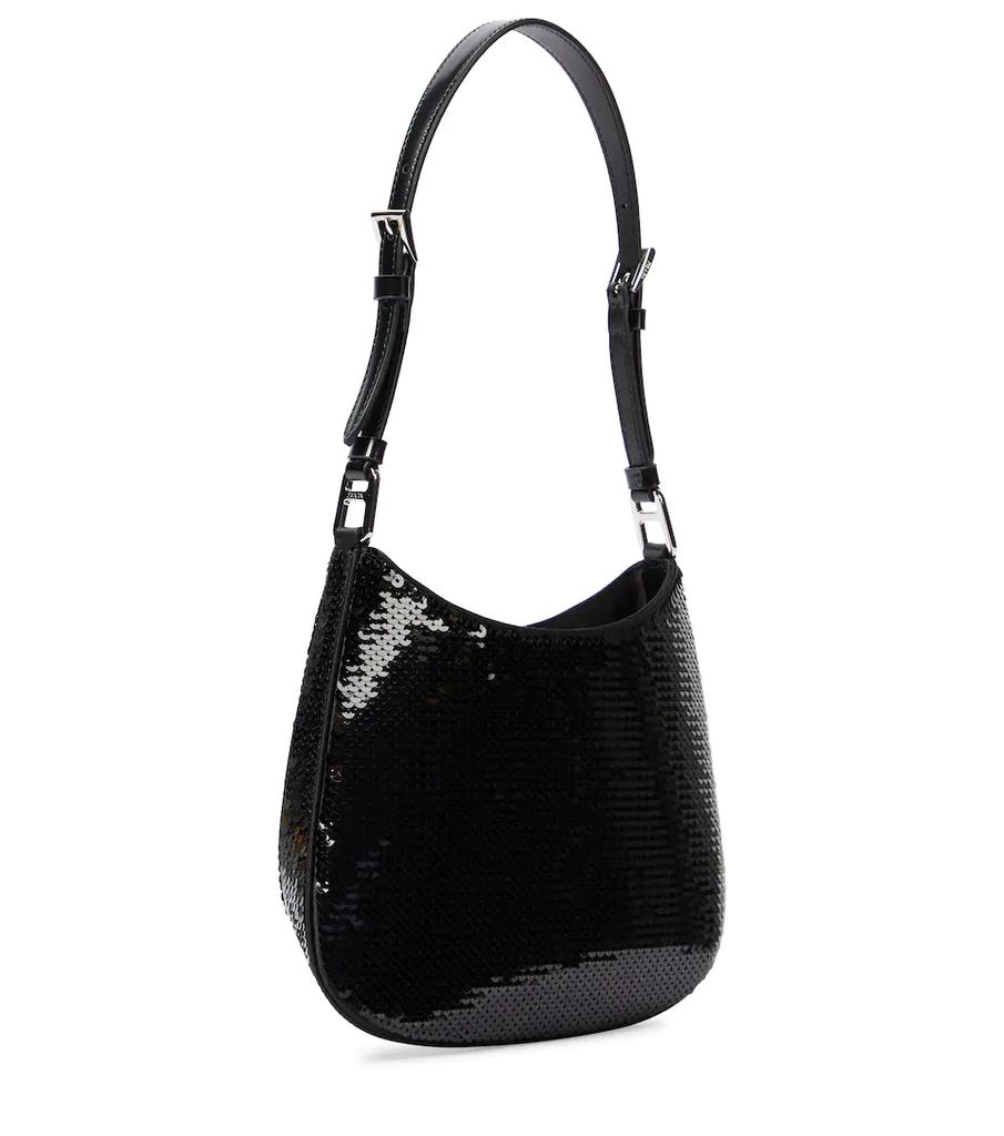 Cleo Small sequined shoulder bag商品第4张图片规格展示