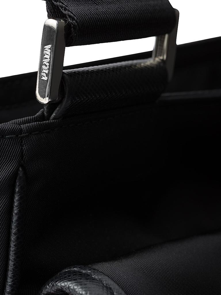 Prada Re-Nylon and Saffiano Leather Shoulder Bag - Shoulder