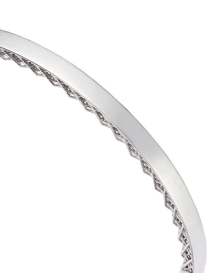 商品Roberto Coin|18K White Gold Symphony Bangle Bracelet,价格¥13623,第3张图片详细描述