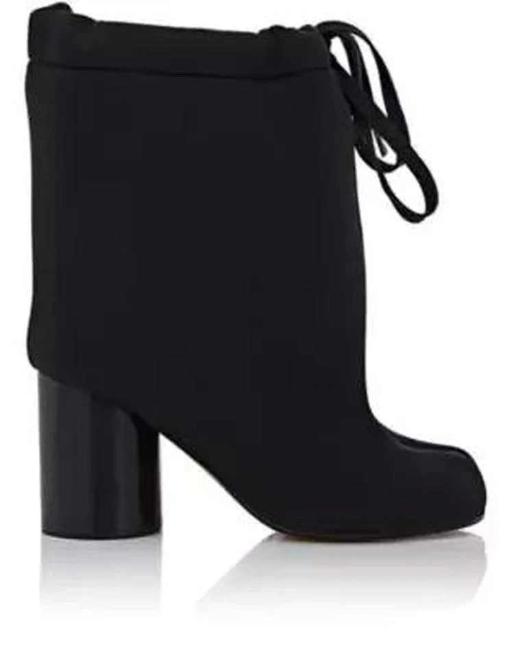 商品MAISON MARGIELA|Neoprene Drawstring Ankle Boots,价格¥7959,第1张图片