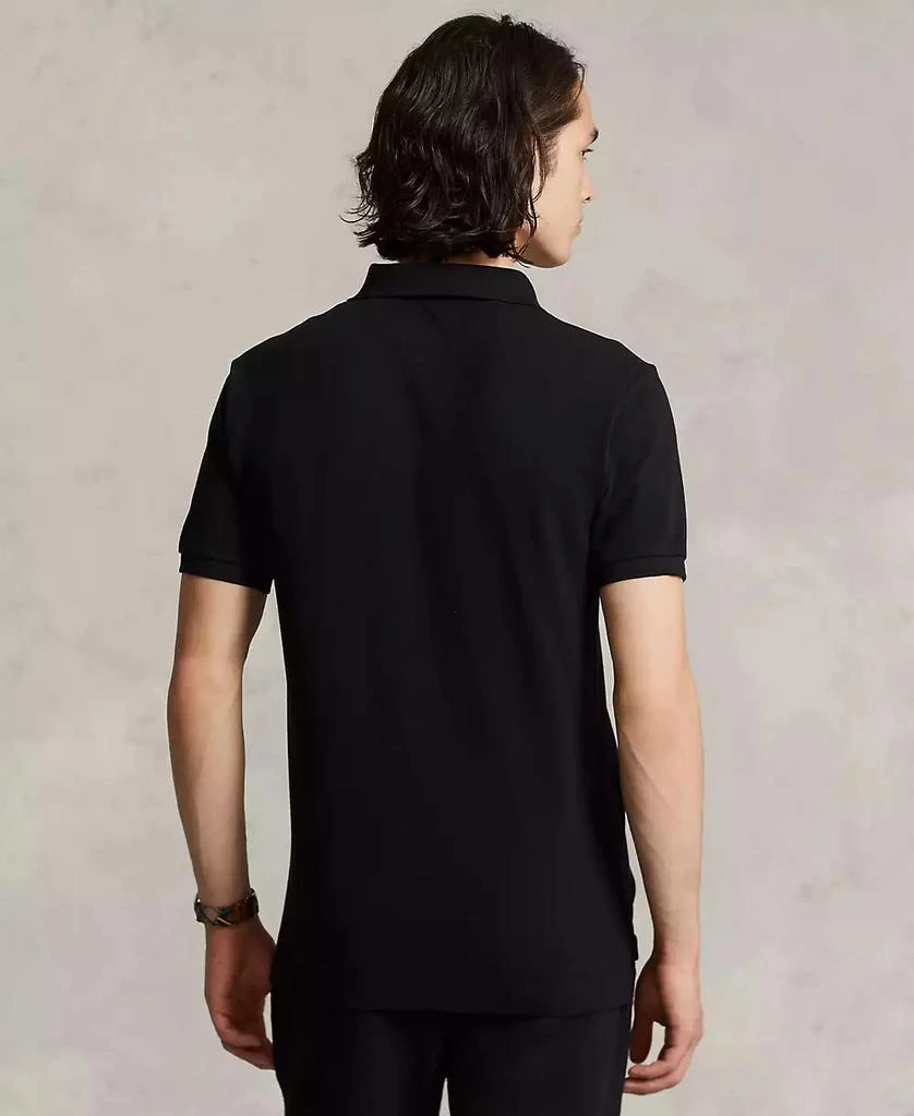 商品Ralph Lauren|Men's Custom Slim Fit Mesh Polo Shirt,价格¥348,第4张图片详细描述