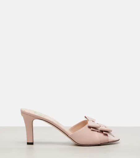 商品Valentino|Bowow 75皮革穆勒鞋,价格¥9920,第4张图片详细描述