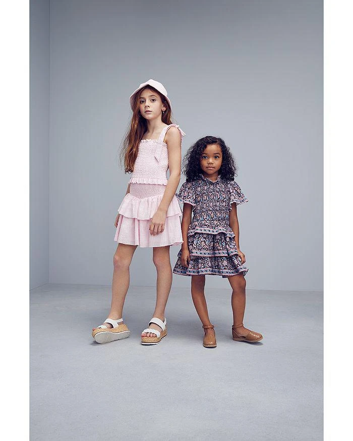 Girls' Amaki Border Print Smocked Dress - Little Kid, Big Kid 商品