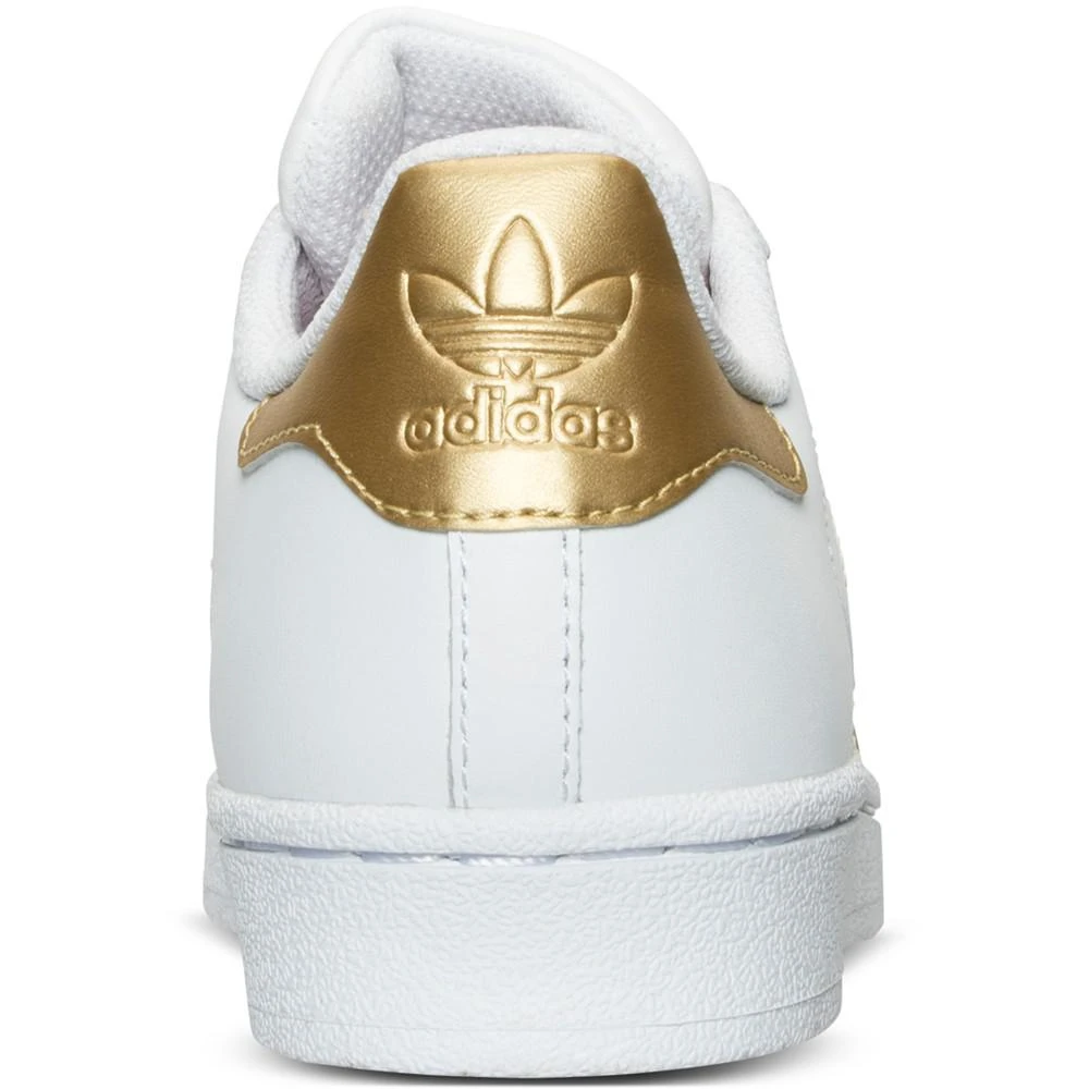 商品Adidas|Big Girls' ' Superstar Casual Sneakers from Finish Line,价格¥223,第5张图片详细描述