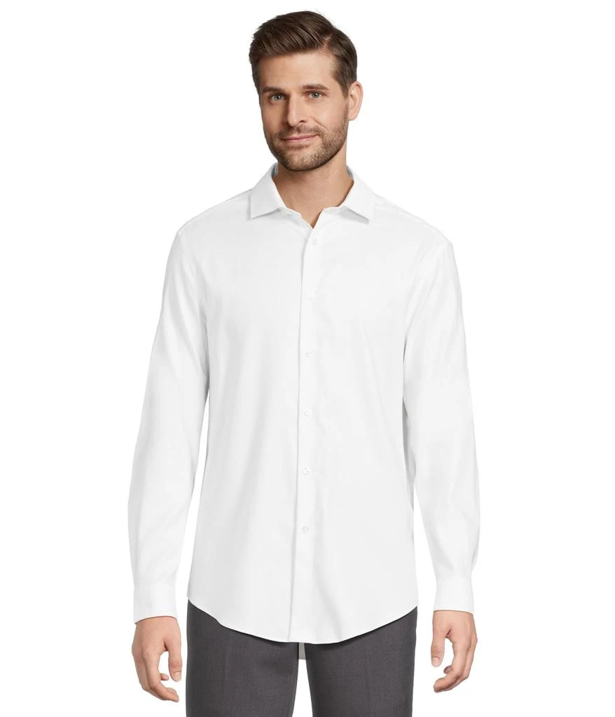商品Calvin Klein|Dress Shirt Slim Fit Non Iron Stretch Solid,价格¥356,第1张图片