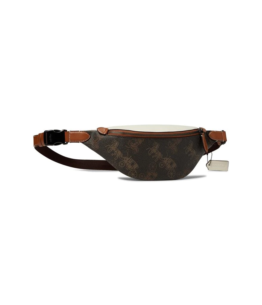 商品Coach|Charter Belt Bag 7 in Large Horse and Carriage Coated Canvas,价格¥1113,第1张图片