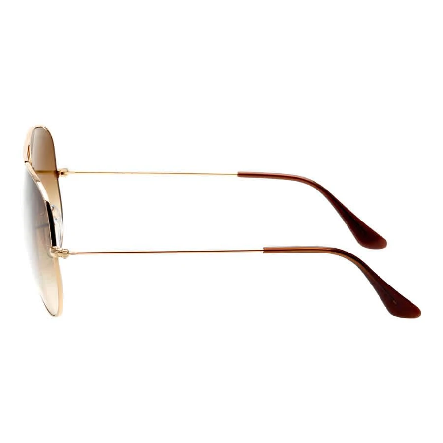 商品Ray-Ban|Aviator Gradient Light Brown Pilot Unisex Sunglasses RB3025 001/51 62,价格¥806,第3张图片详细描述