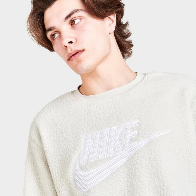 Mens' Nike Sportswear Stele Essentials+ Fleece Crewneck Sweatshirt商品第5张图片规格展示