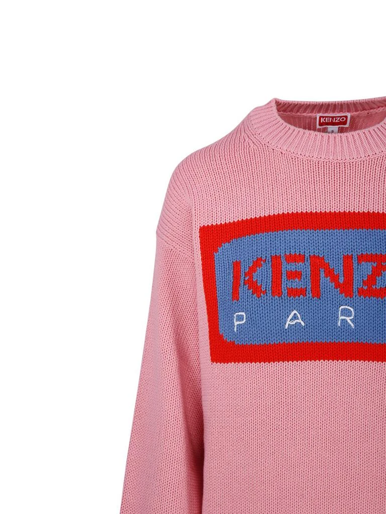 商品Kenzo|Kenzo Logo Intarsia-Knit Jumper,价格¥2069,第4张图片详细描述