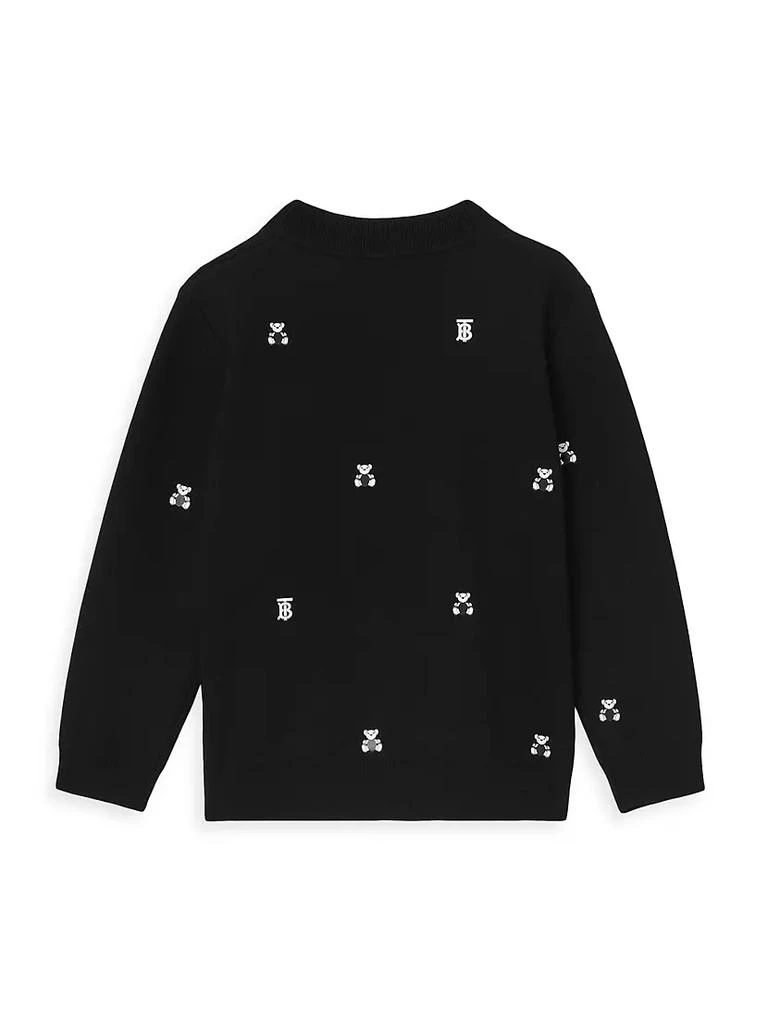 商品Burberry|Little Kid's & Kid's Nicky Bear Logo Sweatshirt,价格¥2003,第3张图片详细描述