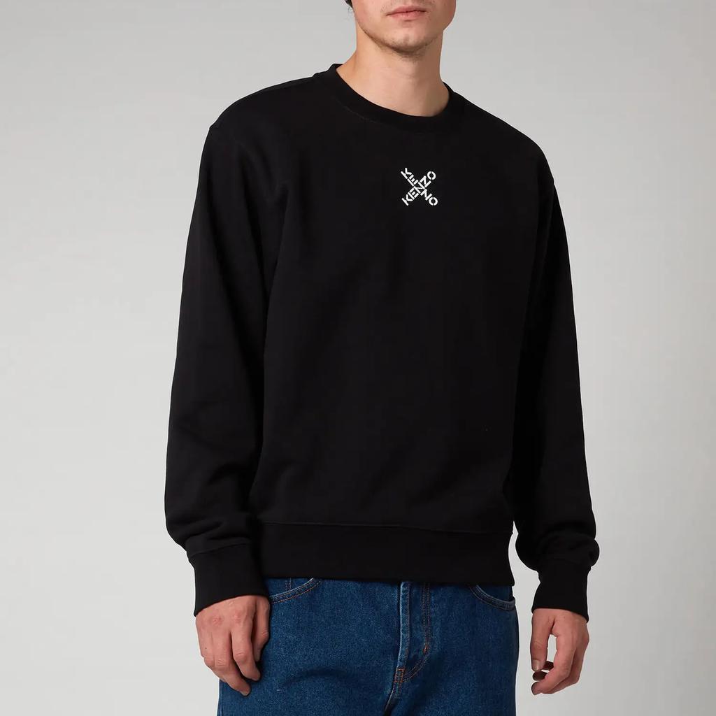 KENZO Men's Sport Classic Sweatshirt - Black商品第1张图片规格展示