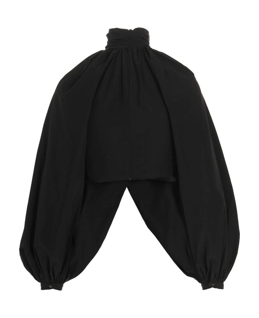 商品ROCHAS|Draped Taffeta Top,价格¥4937,第2张图片详细描述