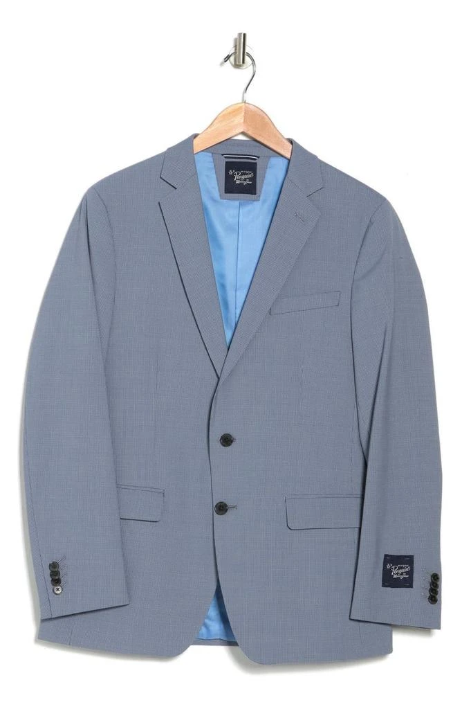 商品Original Penguin|Pearl Grey Check Two Button Notch Lapel Wool Blend Sport Coat,价格¥1129,第4张图片详细描述