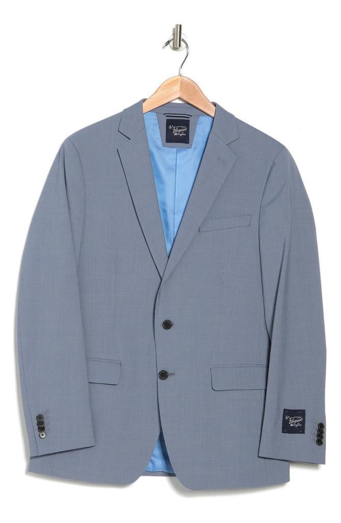 商品Original Penguin|Pearl Grey Check Two Button Notch Lapel Wool Blend Sport Coat,价格¥1189,第6张图片详细描述