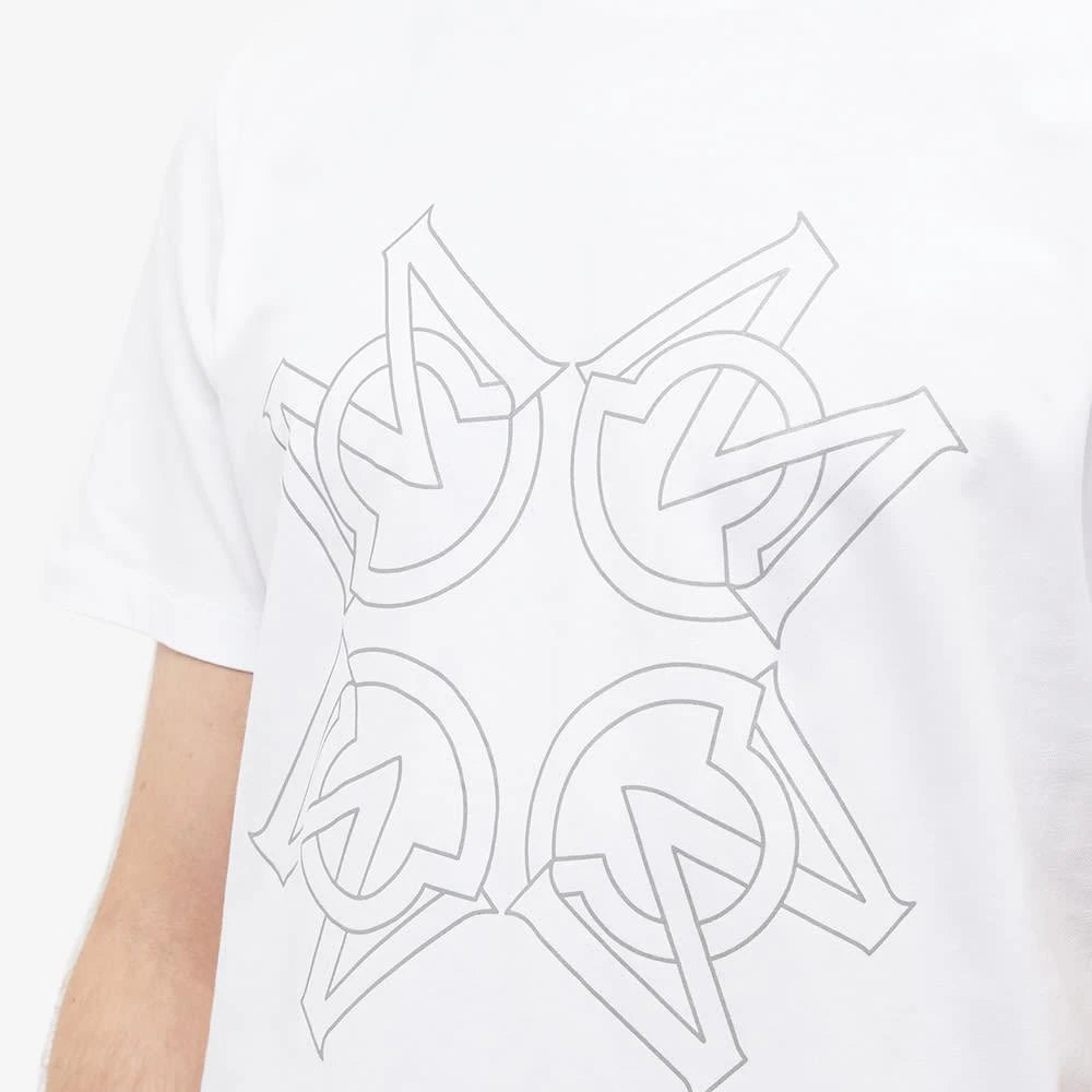 商品Moncler|Moncler Mirror M Logo T-Shirt,价格¥3025,第5张图片详细描述