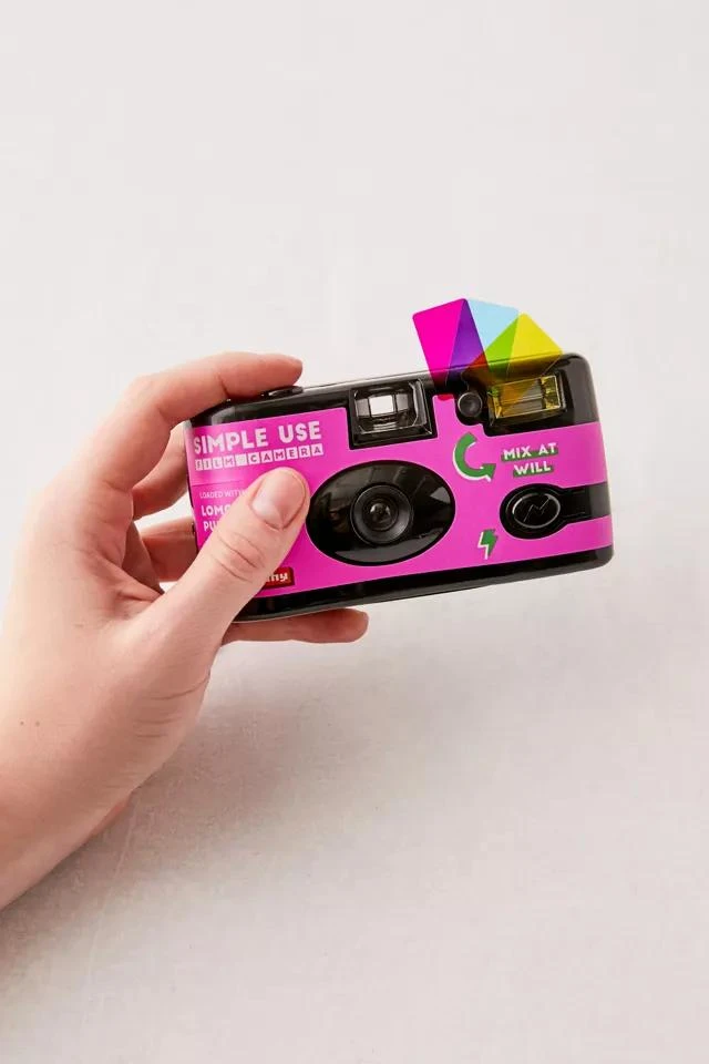 商品Lomography|Lomography Simple Use Purple Film Reloadable Camera,价格¥180,第2张图片详细描述