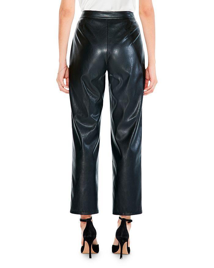商品NIC+ZOE|Faux Leather Straight Leg Pants,价格¥1063,第5张图片详细描述
