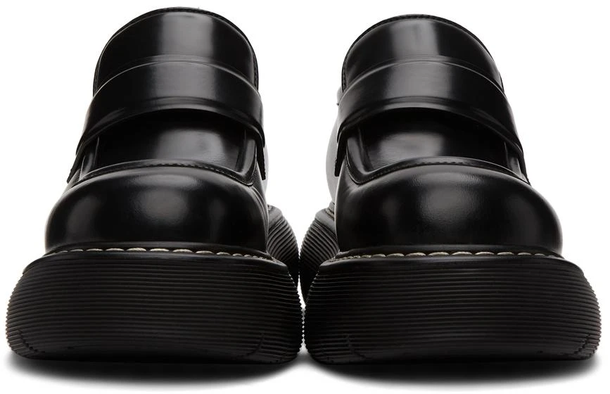 商品Bottega Veneta|Black Swell Loafers,价格¥9810,第2张图片详细描述