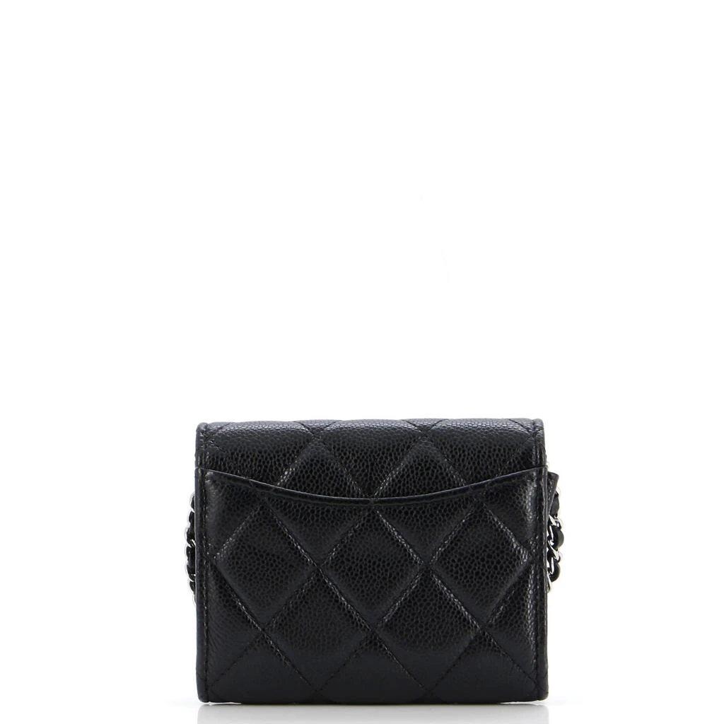 商品[二手商品] Chanel|Classic Flap Chain Belt Bag Quilted Caviar Mini,价格¥17593,第3张图片详细描述