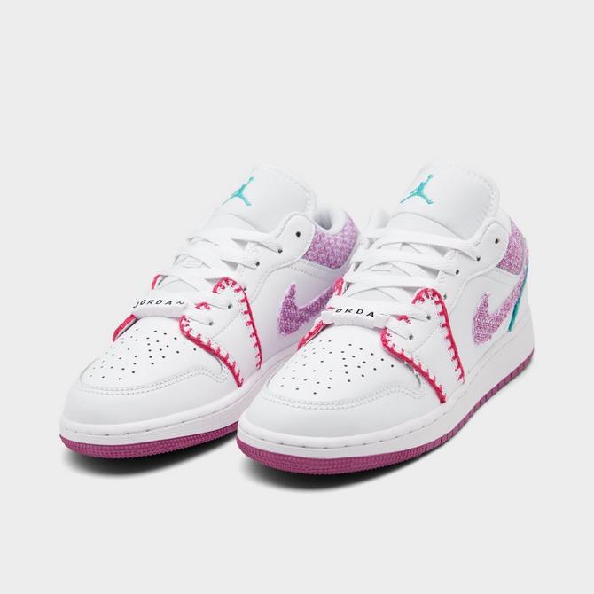 Girls' Big Kids' Air Jordan 1 Low SE Casual Shoes商品第2张图片规格展示