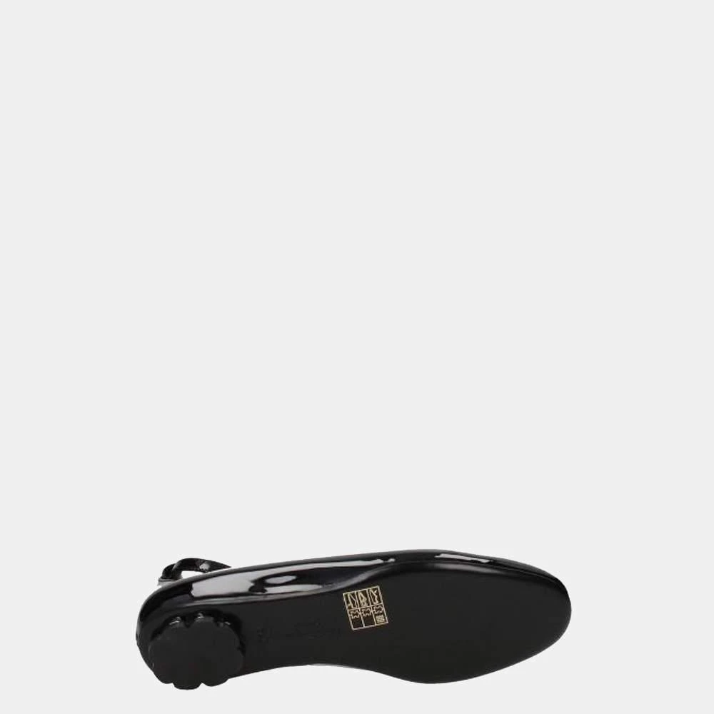 商品Salvatore Ferragamo|Salvatore Ferragamo Black Patent-Leather Cefalu Ballet Flats Size US 9.5 EU 40,价格¥4602,第5张图片详细描述