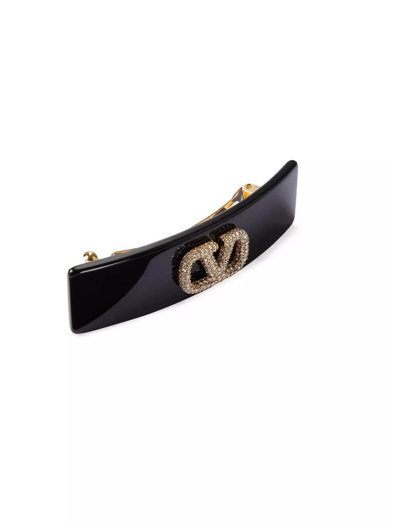 商品Valentino|VLogo Signature Metal and Resin Hair Clip,价格¥4421,第4张图片详细描述