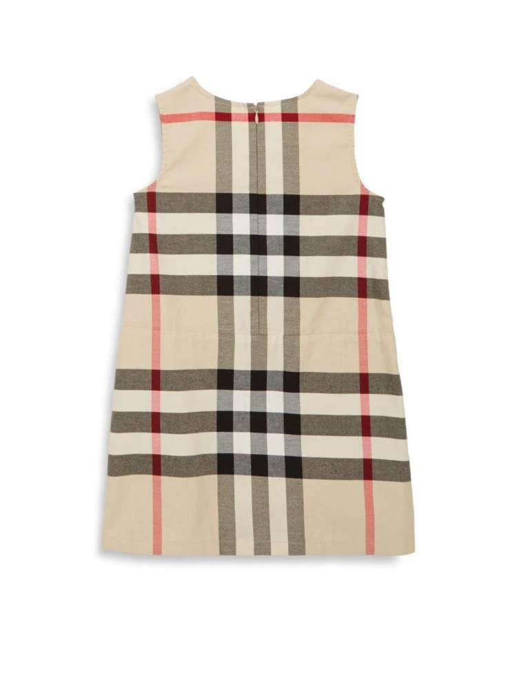 商品Burberry|Toddler's, Little Girl's & Girl's Dawny Signature Plaid Dress,价格¥961,第2张图片详细描述