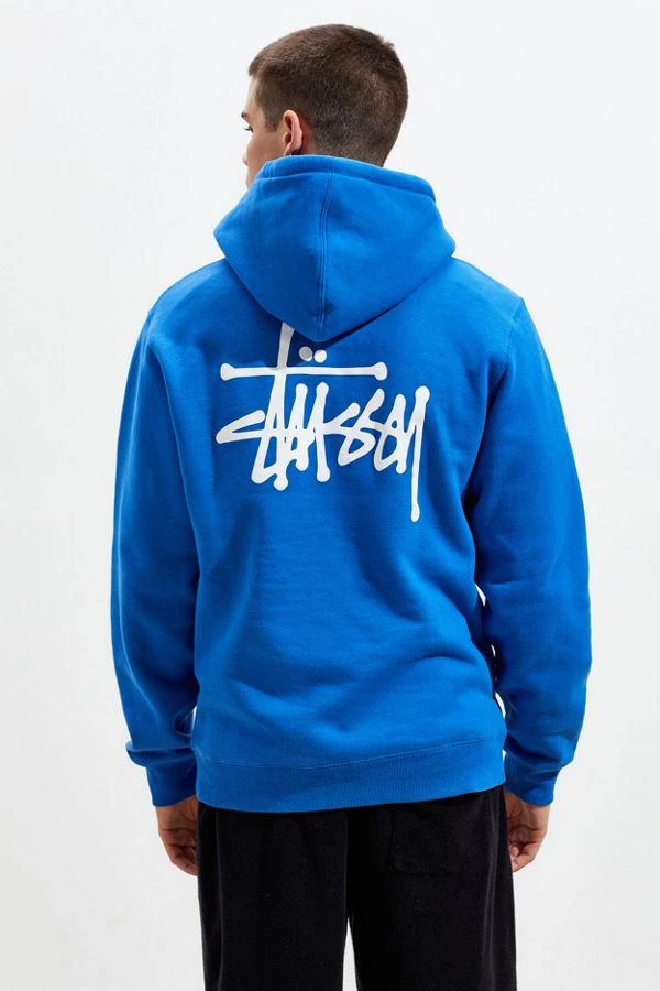 商品STUSSY|Stussy Basic Logo Hoodie Sweatshirt,价格¥680,第5张图片详细描述