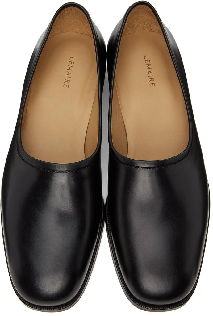 商品Lemaire|Black Soft Slippers,价格¥2693,第5张图片详细描述