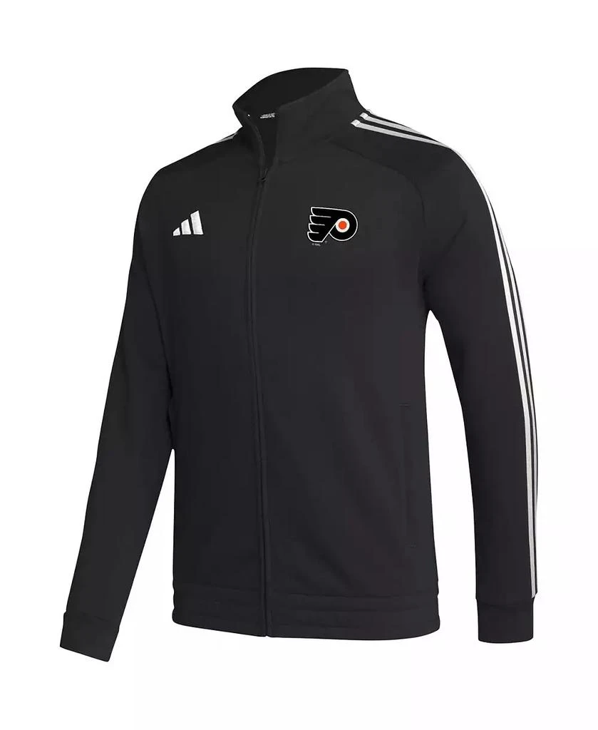 商品Adidas|Men's Black Philadelphia Flyers Raglan Full-Zip Track Jacket,价格¥673,第3张图片详细描述