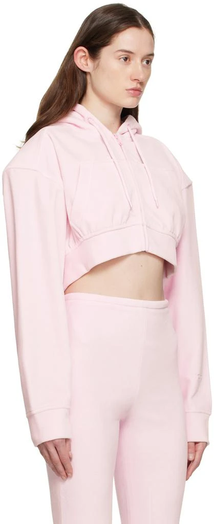 商品Alexander Wang|Pink Padded Hoodie,价格¥1086,第2张图片详细描述