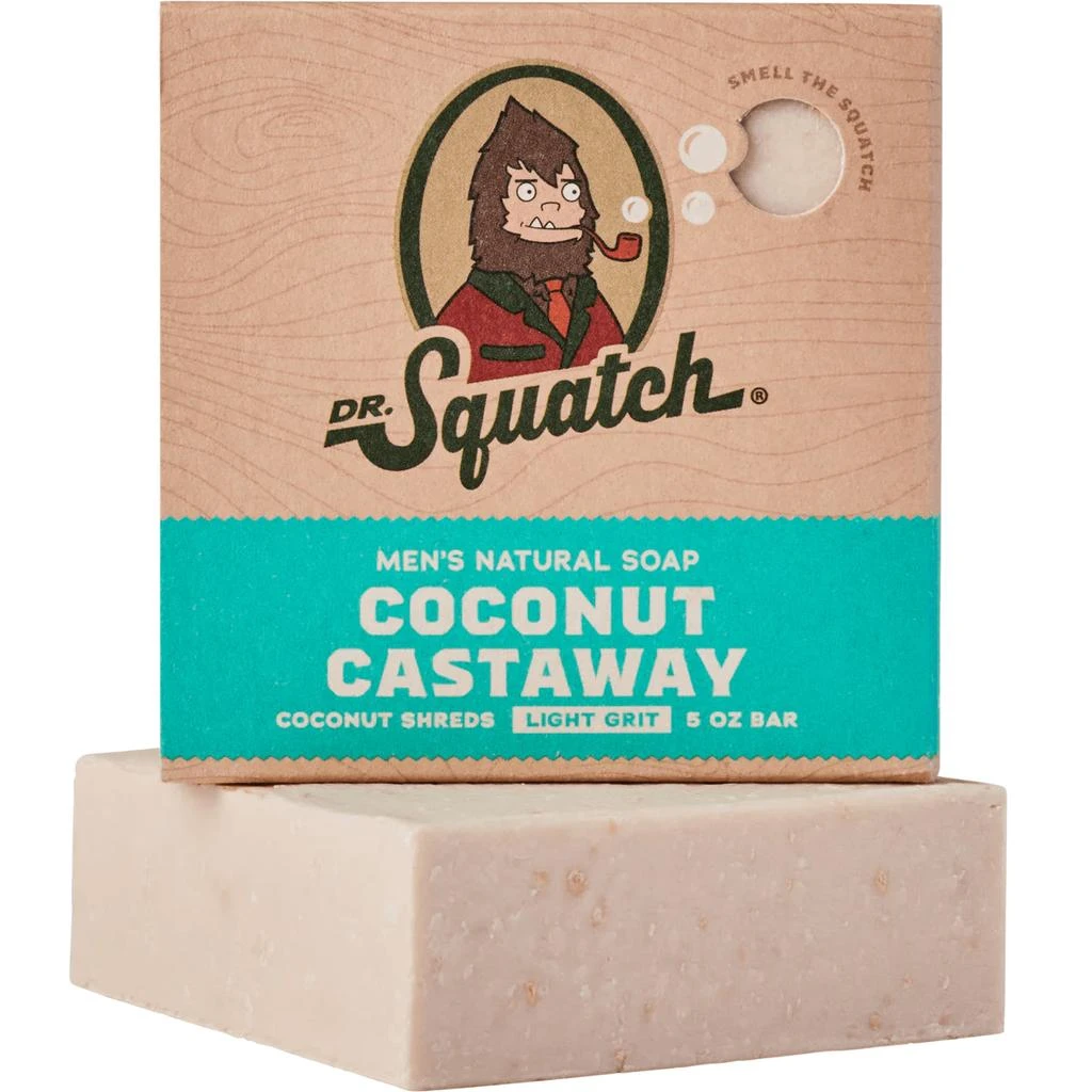 商品Dr. Squatch|Dr. Squatch Coconut Castaway Bar Soap,价格¥56,第1张图片