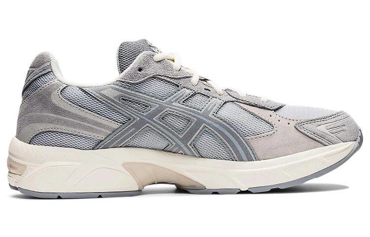 商品[国内直发] Asics|Gel-1130 舒适百搭 织物减震耐磨透气 低帮 休闲跑步鞋 男款 薄雾灰,价格¥1030,第3张图片详细描述