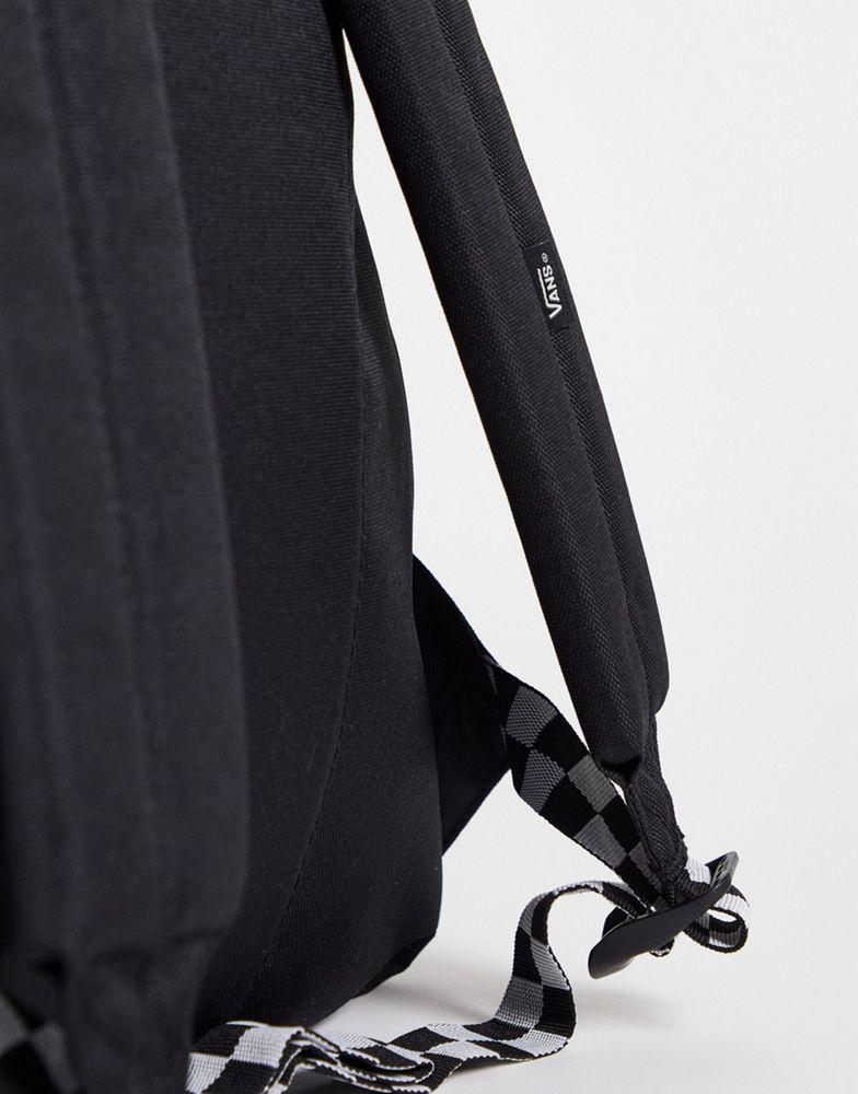 Vans Street Sport realm backpack in black商品第4张图片规格展示