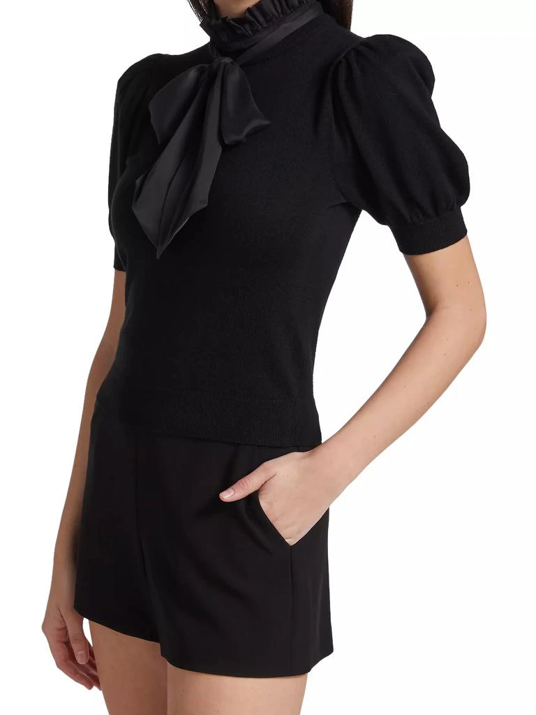 商品Alice + Olivia|​Chase Puff-SleeveTop,价格¥2860,第4张图片详细描述