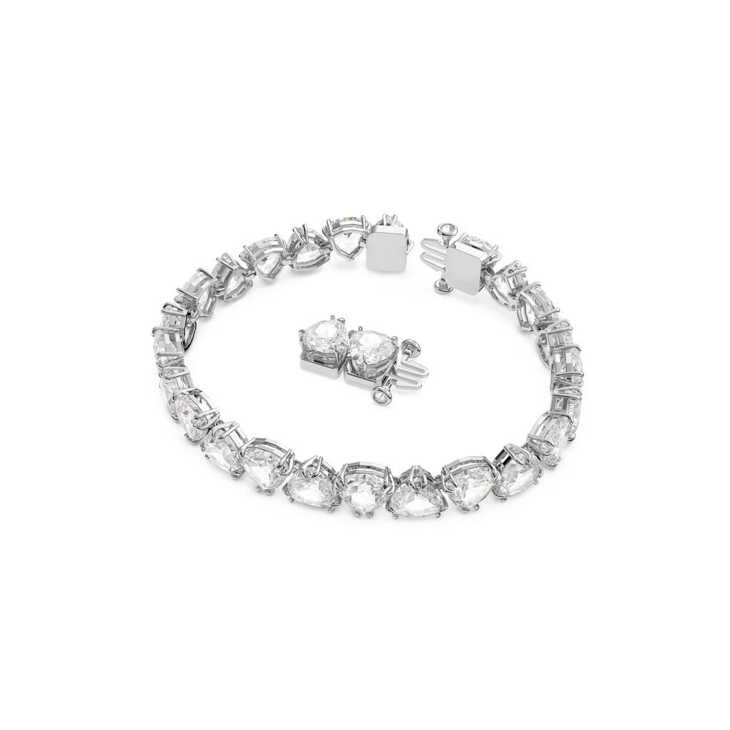 商品Swarovski|Millenia bracelet oversized crystals trilliant cut white rhodium,价格¥2220,第3张图片详细描述