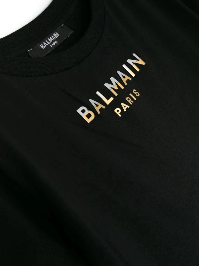 商品Balmain|T-shirts And Polos Black,价格¥1352,第3张图片详细描述