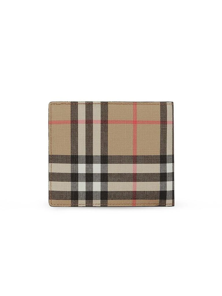商品Burberry|Vintage Check Bifold Wallet,价格¥3292,第3张图片详细描述