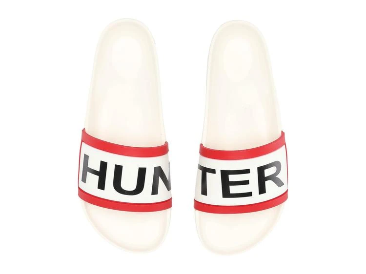 商品Hunter|Hunter 男士黑色拖鞋,价格¥515,第1张图片