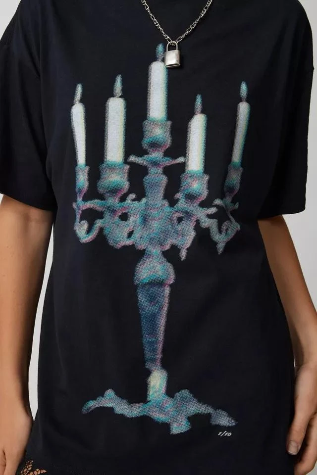 商品Urban Outfitters|UO Candelabra T-Shirt Dress,价格¥185,第3张图片详细描述