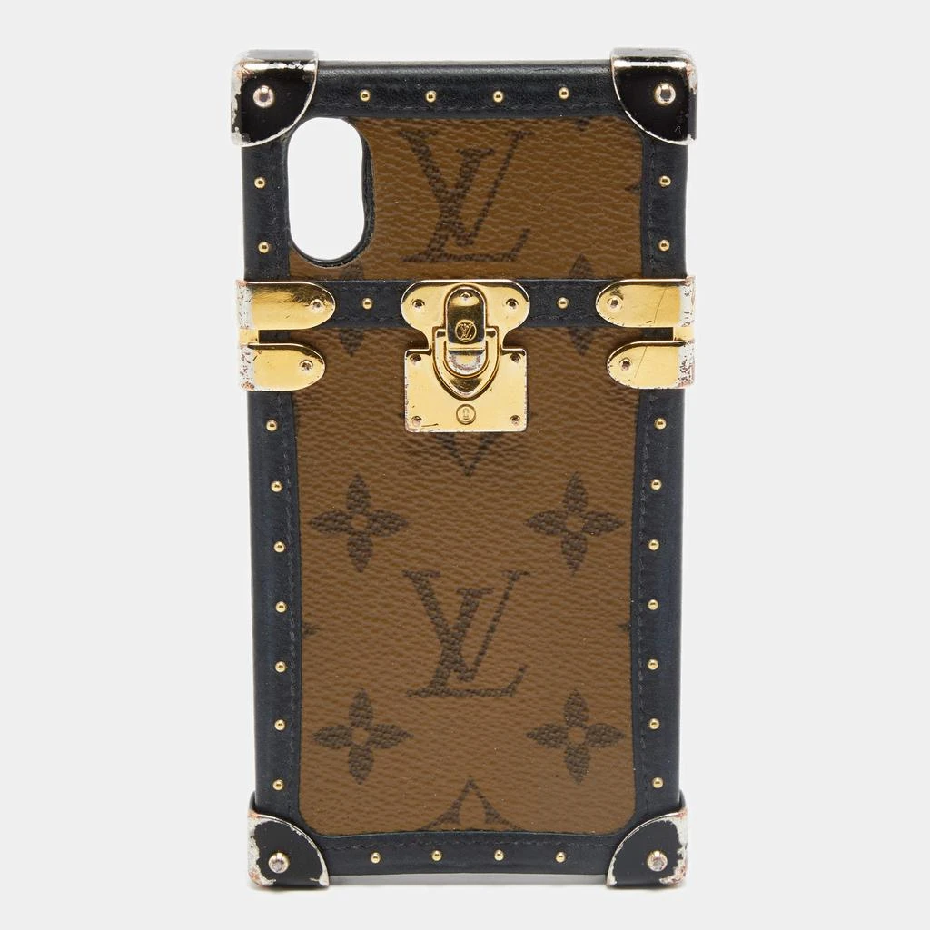 商品[二手商品] Louis Vuitton|Louis Vuitton Reverse Monogram Eye-Trunk iPhone X Case,价格¥773,第1张图片