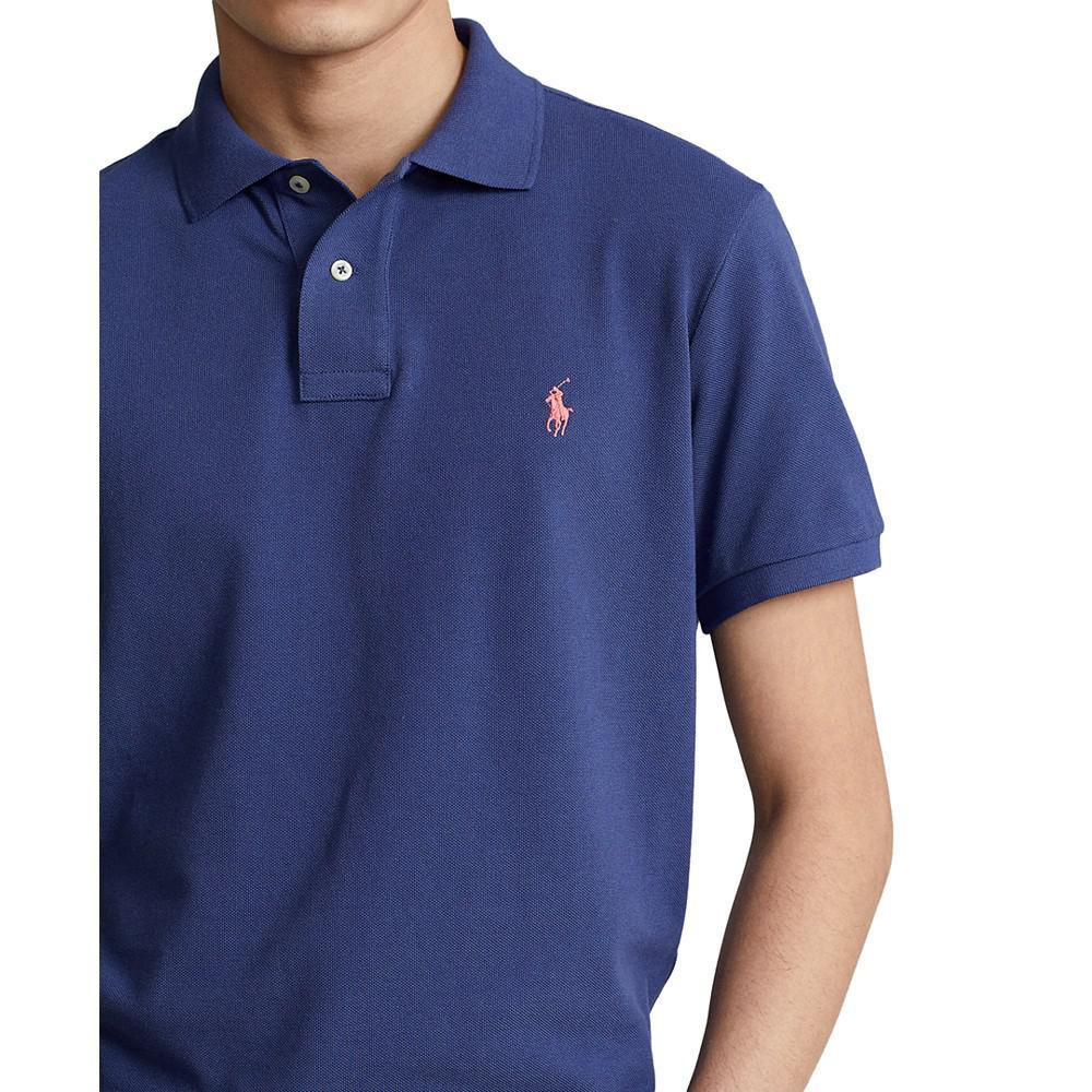 商品Ralph Lauren|Custom Slim Fit Mesh Polo Shirt,价格¥431,第5张图片详细描述