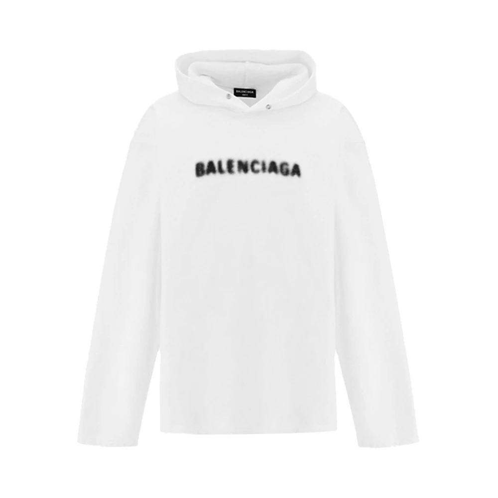 商品[国内直发] Balenciaga|BALENCIAGA 白色男士卫衣/帽衫 661711-TKVD6-9040,价格¥5181,第1张图片